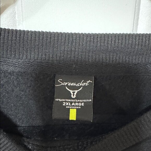 NWOT Screenshot 2 piece “Broken Heart” Falling Bear Head Fleece Set size 2XL - Picture 6 of 14